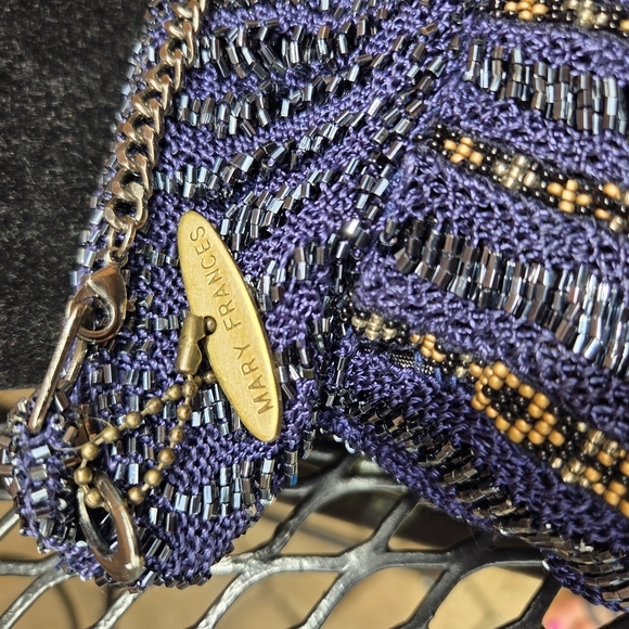 MARY FRANCES Vintage Beaded Purse - Picture 3 of 10